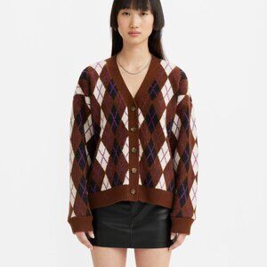 Levi's Gallery Cardigan - Brown - Womens - Size: S - Super Soft